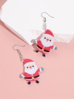 Cute Santa Claus Arylic Women's Ear Hook 1 Pair main image 8