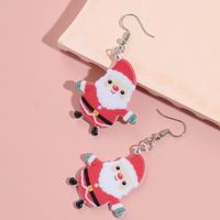 Cute Santa Claus Arylic Women's Ear Hook 1 Pair main image 6