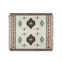 Casual Geometric Cotton Nitrile Blend Carpet Blanket Artificial Decorations main image 3