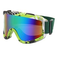 Unisexe Mode Floral Pc Cadre Ovale Plein Cadre Lunettes sku image 7