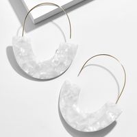 Acrylic Vintage Geometric Earring  (white)  Fashion Jewelry Nhll0317-white sku image 14
