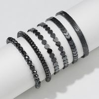 Style Simple Géométrique Corde Fait Main Hommes Bracelets main image 4