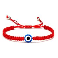 Fashion Eye Rope Knitting Glass Bead Unisex Bracelets sku image 3