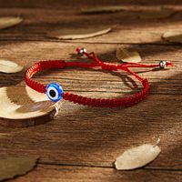 Fashion Eye Rope Knitting Glass Bead Unisex Bracelets main image 5