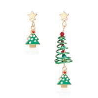 Fashion Christmas Tree Alloy Plating Women's Drop Earrings 1 Pair sku image 3