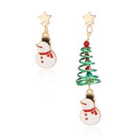 Fashion Christmas Tree Alloy Plating Women's Drop Earrings 1 Pair sku image 2