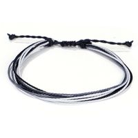 Ethnic Style Colorful Wax Line Braid Women's Anklet sku image 11