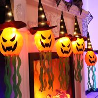 Halloween Funny Ghost Polyester Taffeta Party String Lights main image 3