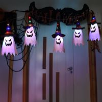 Halloween Funny Ghost Polyester Taffeta Party String Lights main image 5