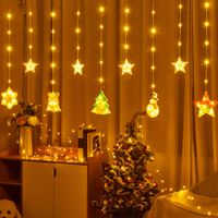 Christmas Christmas Star Snowman Arylic Party String Lights main image 4