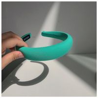 Simple Style Solid Color Sponge Hair Band sku image 2
