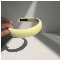 Simple Style Solid Color Sponge Hair Band sku image 4