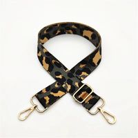 New Leopard Print Wide Adjustable Shoulder Crossbody Long Strap Bag Accessories sku image 37