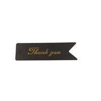 Fashion Tag Gift Decoration Gilding Dovetail Paper Card Listed Label main image 2