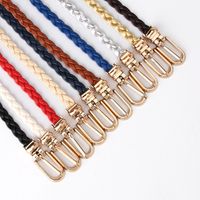 Fashion Twist Pu Leather Alloy Women's Leather Belts 1 Piece main image 2