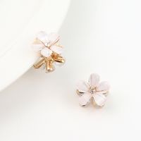 Sweet Flower Alloy Hair Claws 1 Piece sku image 2