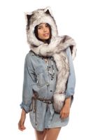 Unisex Fashion Solid Color Imitation Fur Winter Scarves sku image 7