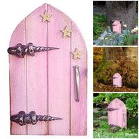 Miniature Fairy Garden Dwarf Door Tree Decorations main image 5