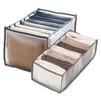 Drawer-type Compartment Folding Washable Clothes Storage Box main image 4