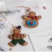 Christmas Christmas Gingerbread Resin Party Hanging Ornaments 1 Piece main image 3