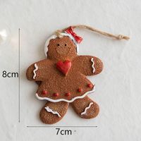 Christmas Christmas Gingerbread Resin Party Hanging Ornaments 1 Piece sku image 1