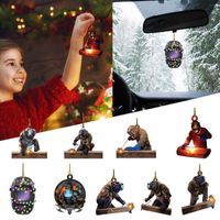 Christmas Fashion Human Arylic Party Hanging Ornaments 1 Piece main image 6