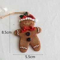 Christmas Christmas Gingerbread Resin Party Hanging Ornaments 1 Piece sku image 4