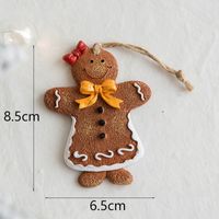 Christmas Christmas Gingerbread Resin Party Hanging Ornaments 1 Piece sku image 2
