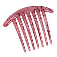 Fashion Geometric Resin Stoving Varnish Hair Combs 1 Piece sku image 7