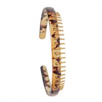 Fashion U Shape Resin Stoving Varnish Hair Band 1 Piece sku image 3