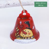 Christmas Christmas Snowman Iron Party Wind Chimes sku image 1