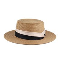 Femmes Mode Couleur Unie Chapeau De Soleil sku image 1