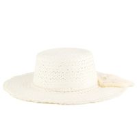 Women's Casual Solid Color Flat Eaves Sun Hat sku image 4