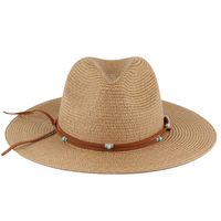 Women's Casual Solid Color Sun Hat main image 6