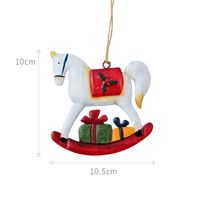 Christmas Christmas Snowman Elk Iron Party Hanging Ornaments main image 4