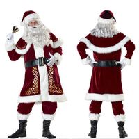 Christmas Vintage Style Color Block Stage Costume Props main image 1