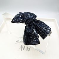 Fashion Bow Knot Rhinestone Patchwork Hair Clip 1 Piece sku image 8