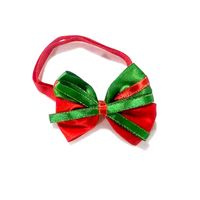 Casual Ribbon Color Block Bowknot Pet Accessories 1 Piece sku image 5