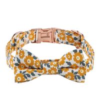 British Style Cotton Flower Pet Collar 1 Piece main image 5