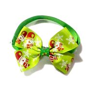 Casual Ribbon Color Block Bowknot Pet Accessories 1 Piece sku image 8