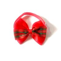 Casual Ribbon Color Block Bowknot Pet Accessories 1 Piece sku image 11