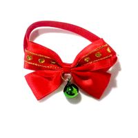 Casual Ribbon Color Block Bowknot Pet Accessories 1 Piece sku image 3