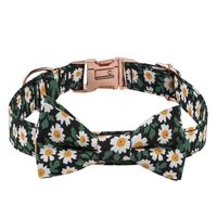 Britischer Stil Baumwolle Blume Haustierhalsband 1 Stück sku image 19