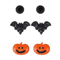 1 Pair Gothic Hip-hop Funny Spider Plating Alloy 14k Gold Plated Silver Plated Drop Earrings sku image 16