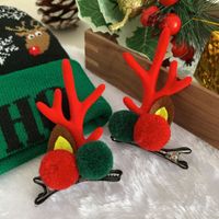 Cute Antlers Plastic Handmade Hair Clip 1 Pair sku image 16