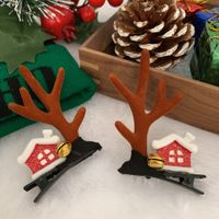 Cute Antlers Plastic Handmade Hair Clip 1 Pair sku image 21