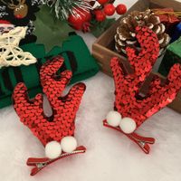 Cute Antlers Plastic Handmade Hair Clip 1 Pair sku image 7