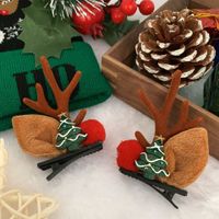 Cute Antlers Plastic Handmade Hair Clip 1 Pair sku image 27