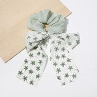 Fashion Flower Cloth Ribbon Bowknot Hair Tie sku image 23