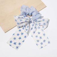 Fashion Flower Cloth Ribbon Bowknot Hair Tie sku image 15